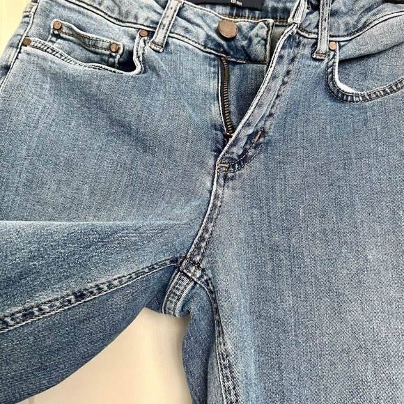 Boden The Soho Skinny Distressed Midrise Jeans Size 6 UK 2 US Regular Med Wash - Picture 8 of 13